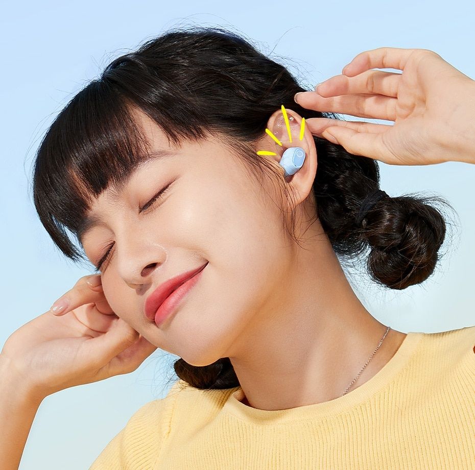 سماعات الأذن اللاسلكية Baseus WM02 – TWS Bluetooth 5.3، عمر بطارية 25 ساعة، تصميم مريح