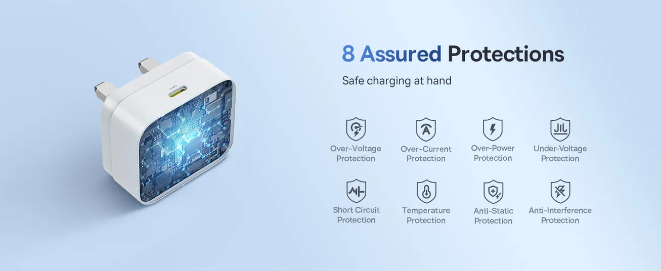 شاحن حائط سريع الشحن Baseus Palm 30W PD Type