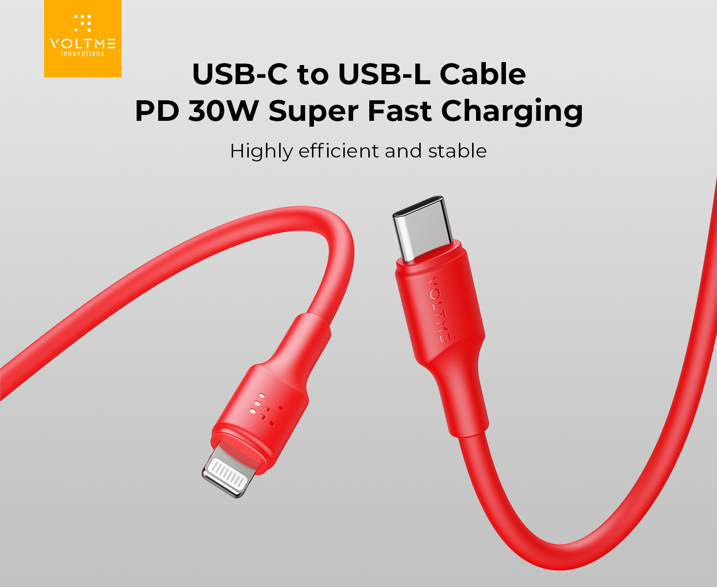 كابل Voltme Powerlink EDC من النوع C إلى Lightning