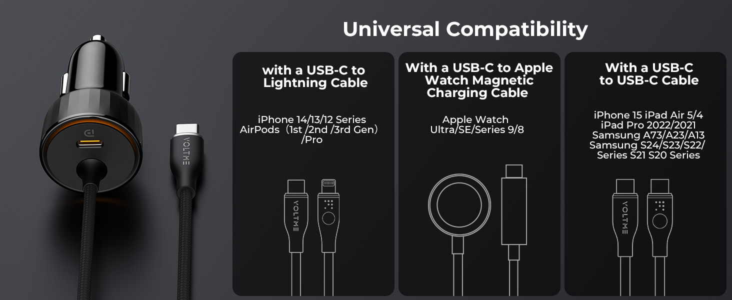 شاحن سيارة فولت مي ثنائي USB